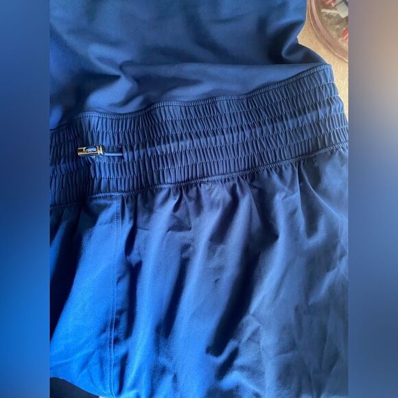 Abercrombie & Fitch YPB SculptLUX Hybrid Flyaway Romper Blue Size XL NWT - Picture 10 of 16